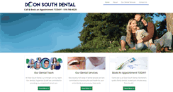 Desktop Screenshot of doonsouthdental.ca